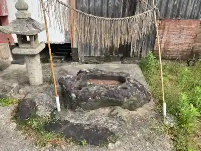 厳島神社の手水舎