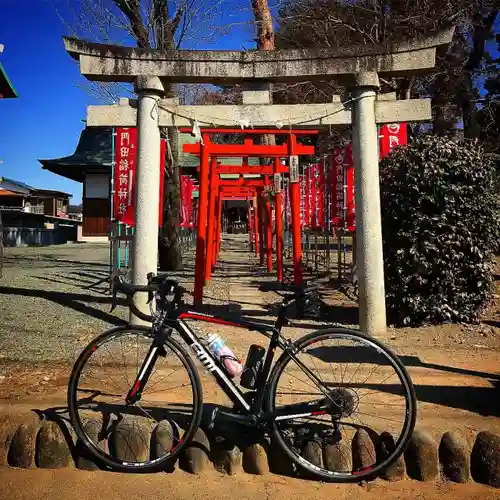 門田稲荷神社の鳥居