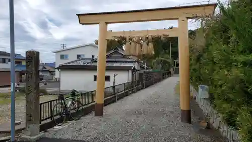 宇賀多神社の鳥居