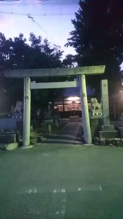 秋葉神社の鳥居