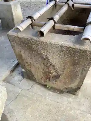 熊野神社の手水舎