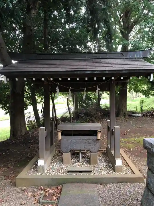 氷川神社の手水舎