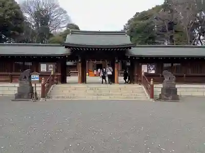 井草八幡宮の山門・神門