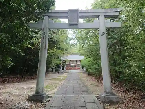 八龍神社の鳥居