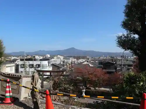 建勲神社の景色