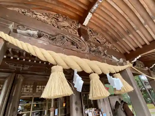 越中一宮 髙瀬神社の本殿・本堂