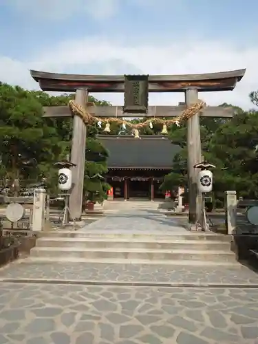 松陰神社の鳥居