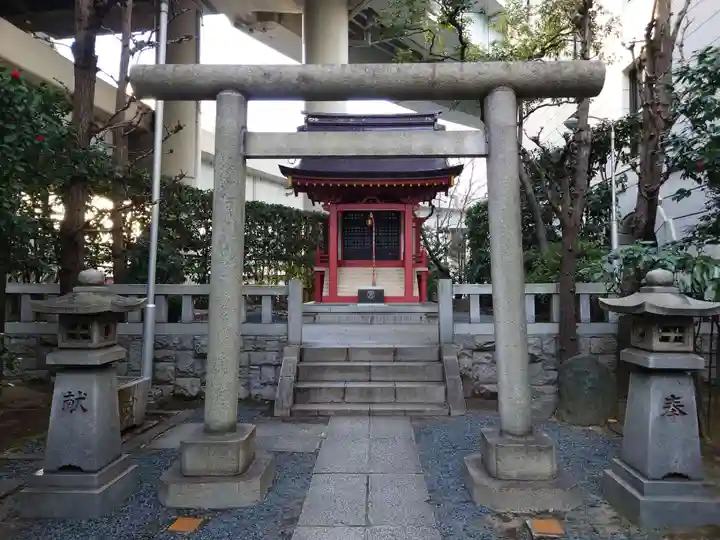 兜神社の鳥居