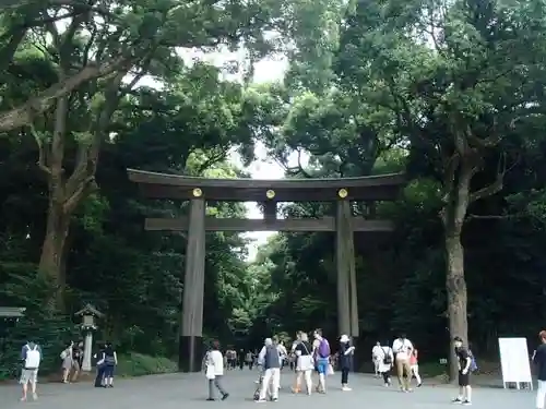 明治神宮の鳥居