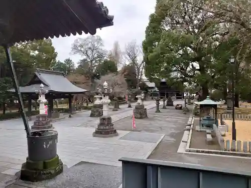 鑁阿寺の庭園