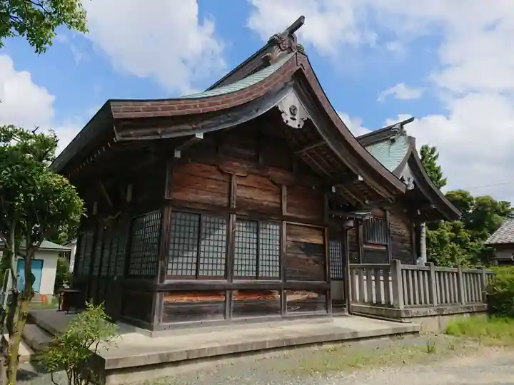 豊城神社の本殿・本堂