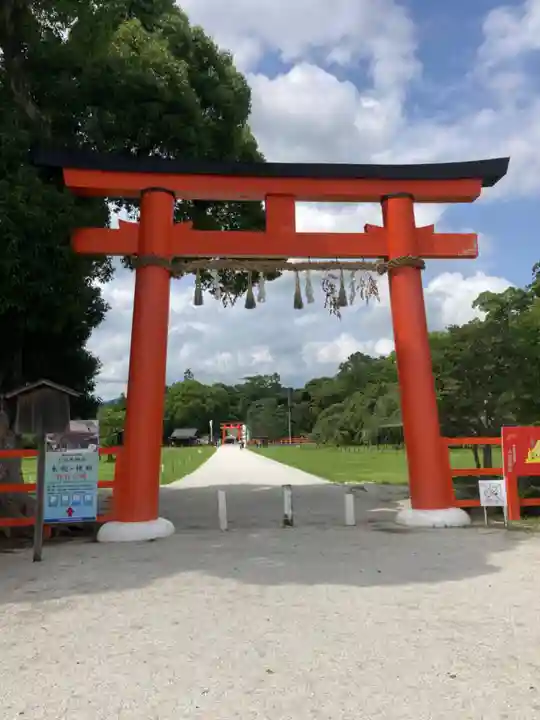 賀茂別雷神社(上賀茂神社)の鳥居