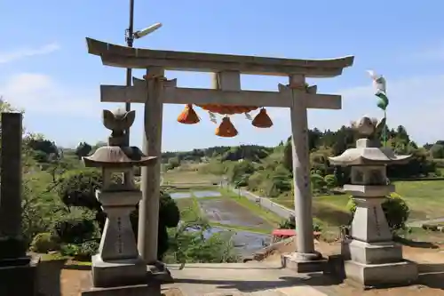 長屋神社の鳥居