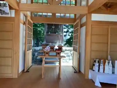 西八龍社の本殿・本堂