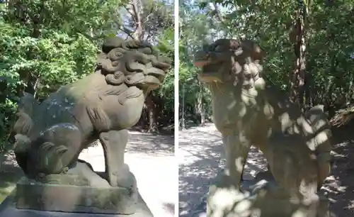 廣瀬大社の狛犬