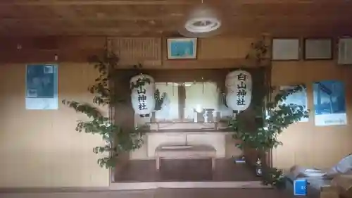 白山神社の本殿・本堂