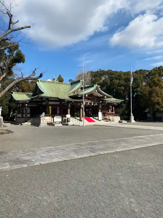 大阪護國神社の本殿・本堂
