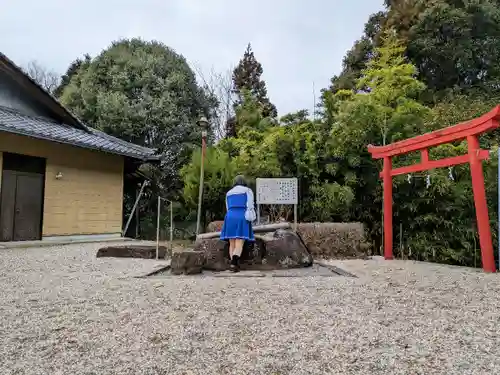 曽野稲荷神社の手水