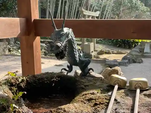 龍王神社の手水舎