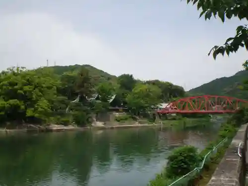 與止日女神社の景色