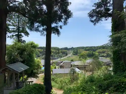 妙見神社の景色