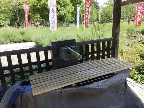 櫻岡大神宮の手水舎