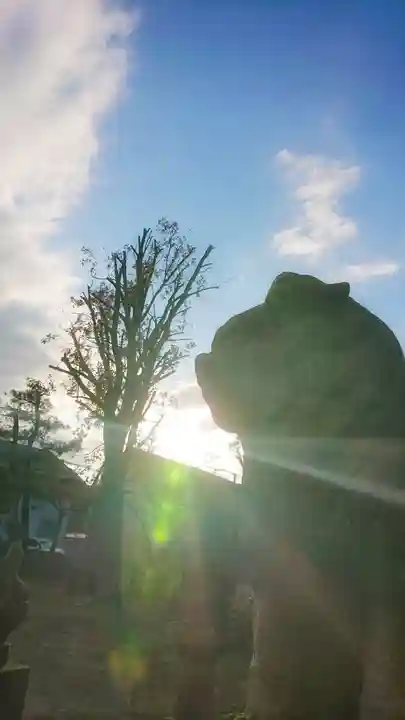 正明神社の狛犬