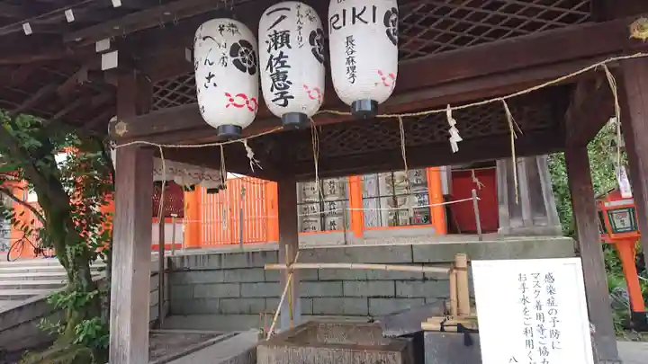 八坂神社(祇園さん)の手水舎