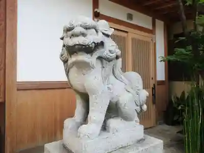 天寧寺の狛犬