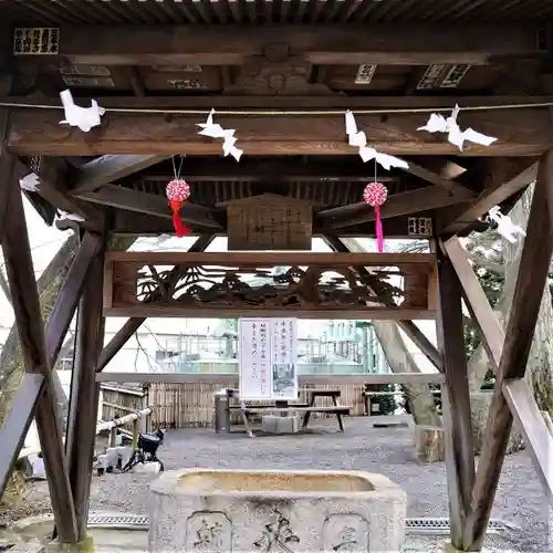 温泉神社〜いわき湯本温泉〜の手水