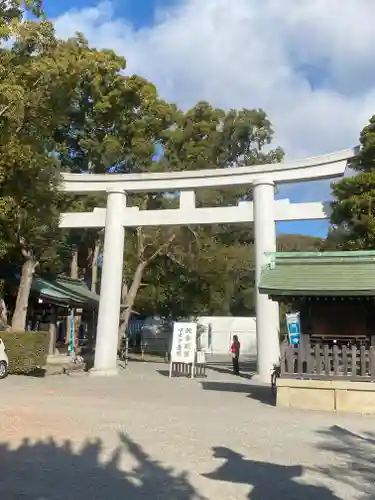 日前神宮・國懸神宮の鳥居