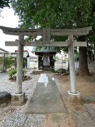 子之神社　妙見八幡の鳥居