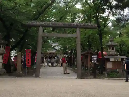 眞田神社の鳥居