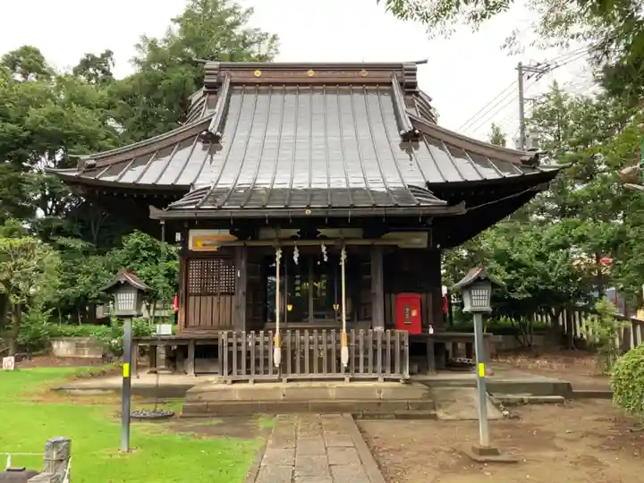 尉殿神社の本殿・本堂