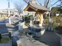 松本神社の手水舎