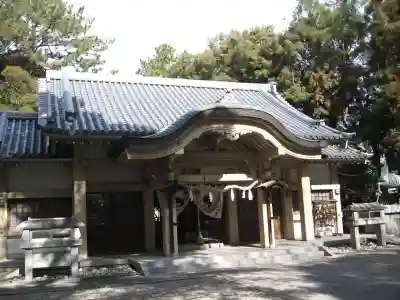 漆部神社の本殿・本堂