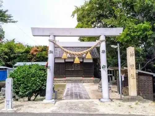 神明社（北浦神明社）の鳥居