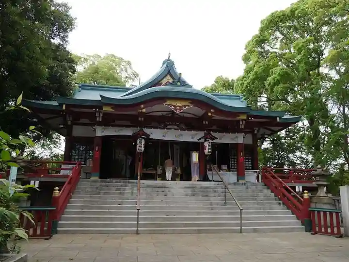 多摩川浅間神社の本殿・本堂