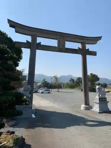 粟嶋神社の鳥居