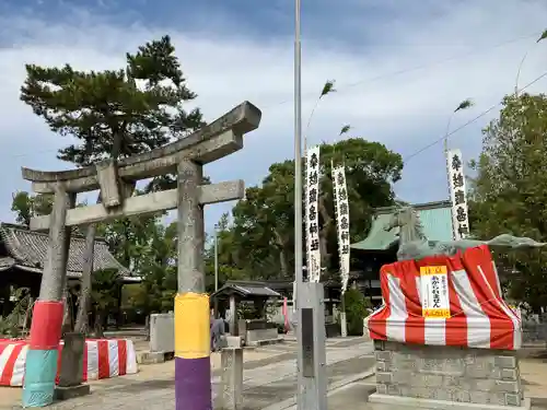 三津厳島神社の鳥居