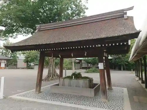 尾張大國霊神社（国府宮）の手水舎