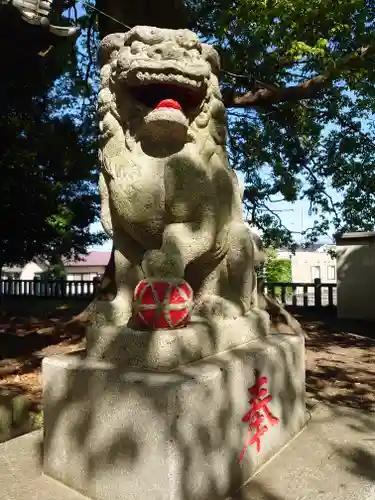 廣野神社の狛犬