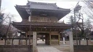 総願寺の山門・神門