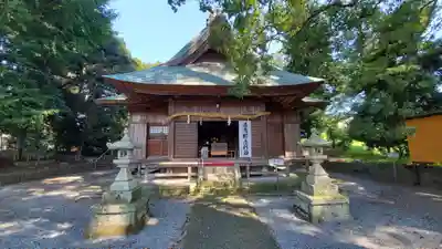 伊勢神明社の本殿・本堂