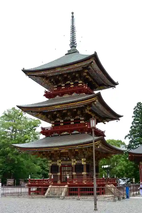 成田山新勝寺の塔
