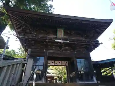 菅生石部神社の山門・神門