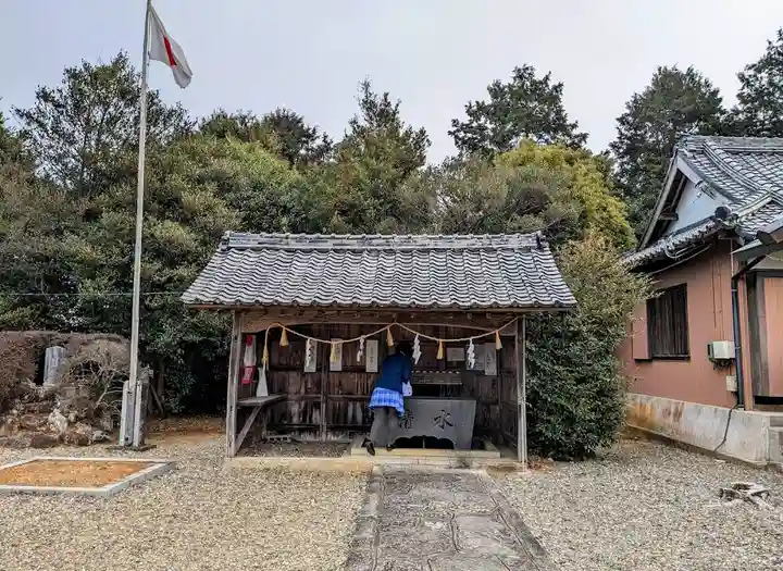 御厨神社 (赤坂)の手水舎