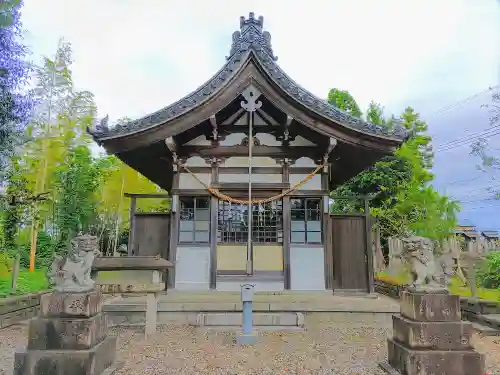 八剱社（浅野）の本殿