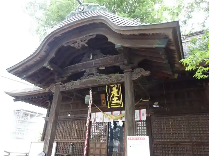 阿邪訶根神社の本殿・本堂