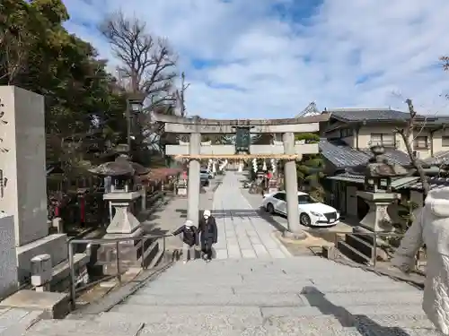 茨木神社の鳥居